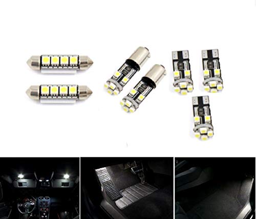 Tall Elephant - Kit de luces LED para interior (7 unidades, A3, 8 V, 2012), color blanco