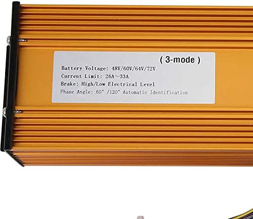 E-Bike Brushless Speed Regulator Motor Controller for Electric Scooter Three Mode Sinusoid 12 Tube