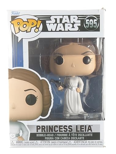 POP! STAR WARS - PRINCESA LEIA - STAR WARS: EPISODIO IV UMA NOVA ESPERANÇA #595 – FUNKO