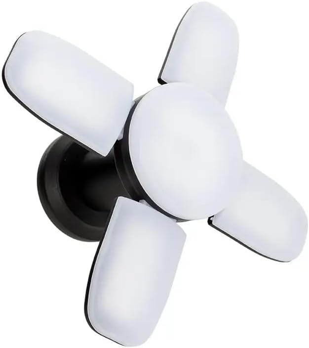 High-Power Rechargeable Four Leaf Outdoor LED Tent Light USB Charging Hanging Camping Emergency Lamp with Phone Charge