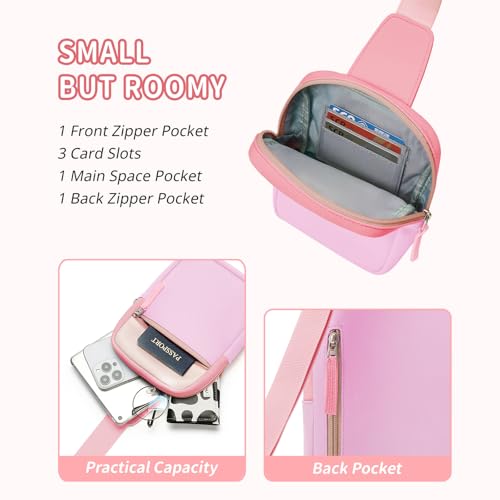 Image of Birthday Gifts for 8 9 10 11 12 Year Old Teens Girls Kids, Fanny Pack Crossbody Bag Sling Belt Bags Purse, Dorm Travel Essentials for Girls Fashion, Preppy Tween Teen Girl Gift Trendy Stuff
