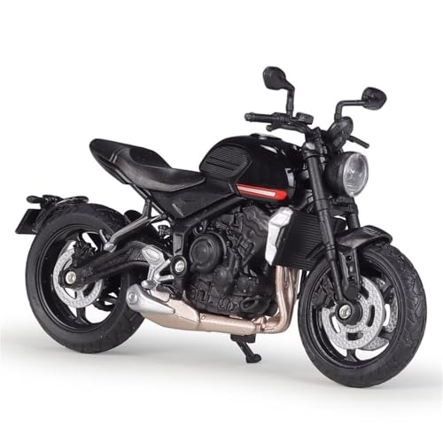 Moto Triumph Trident 660 miniature 1:18 en alliage pour collectionneurs