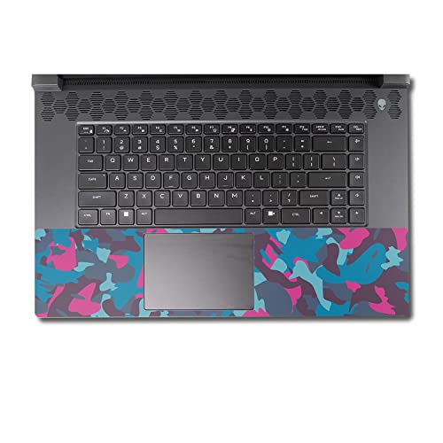 Image of MightySkins Skin Compatible with Alienware M17 R5 (2022) Full Wrap Kit - Cool Blue Pink Camo | Protective, Durable, and Unique Vinyl Decal wrap Cover | Easy to Apply & Change Styles | Made in The USA