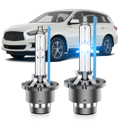 D2S HID Bulbs for Infiniti QX60 QX50 FX35 FX37 FX45 FX50 G25 G35 G37 EX35 EX37