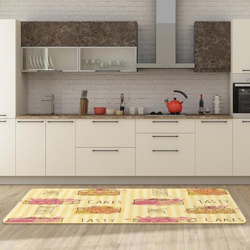 Alfombrillas de cocina para pasillo y cuarto de lavado VAPOKF absorbentes 3