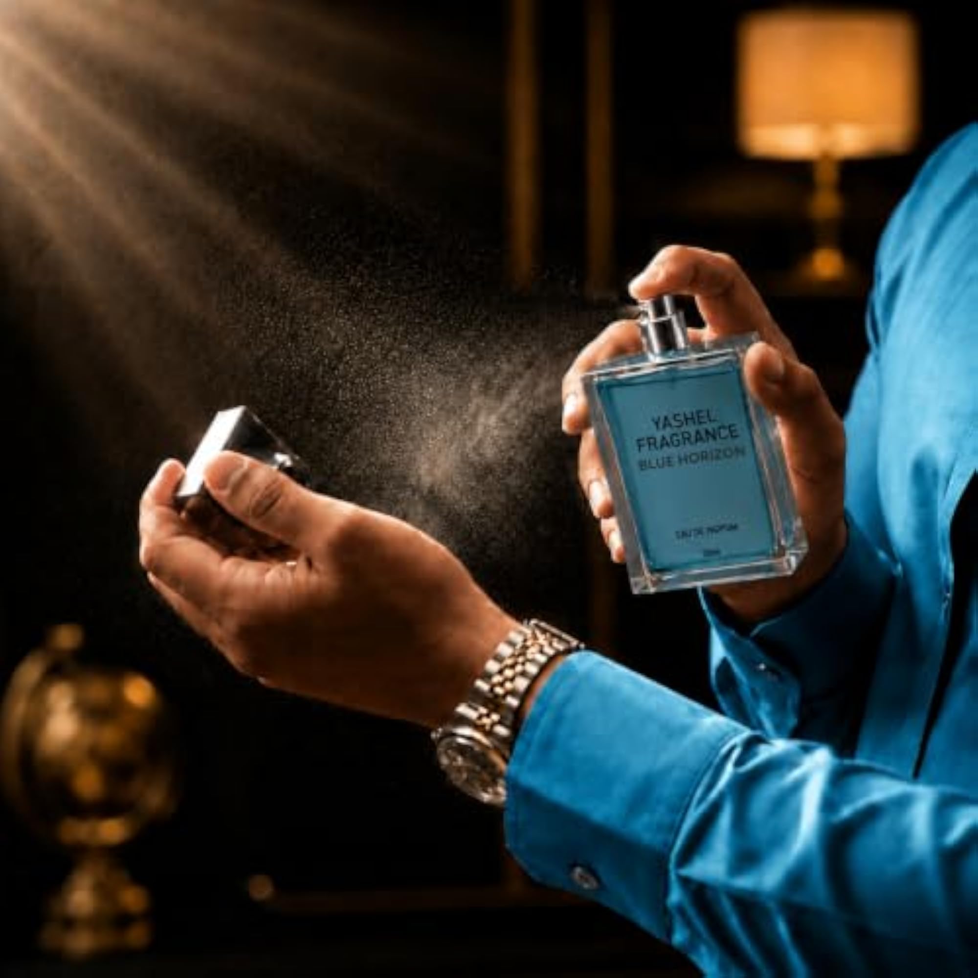 Men's Blue Horizon Eau De Parfum, Long Lasting Fresh Perfume