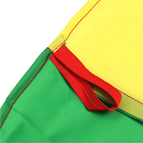SciencePurchase 12' Play Parachute with 8 Handles