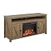 Ameriwood Home Farmington Electric Fireplace TV Console for TVs up to 60", Natural -