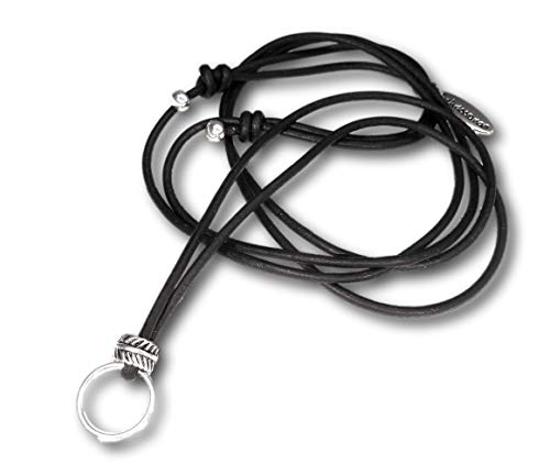 chrissona® Lederkette, Kette, Schiebeknotenverschluss, längenverstellbar,...