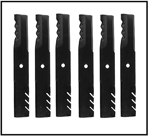 New 038-6050-00 (6) Pack Premium Mulch Gator Mower Blades for Bad Boy 60" FITS Many Other ModelsF