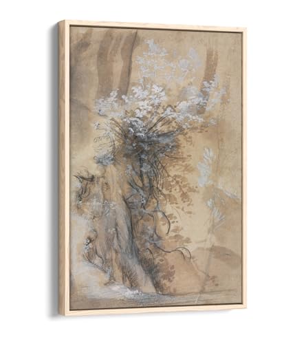 Impression sur toile Federico Barocci cadre en chêne pour sublimer les murs de votre salon