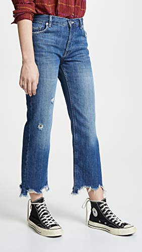 Free People Maggie Mid Rise Straight Jeans4