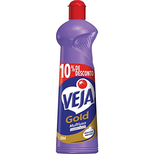 Veja Gold - Limpador Multiuso, Lavanda e Álcool, 500ml