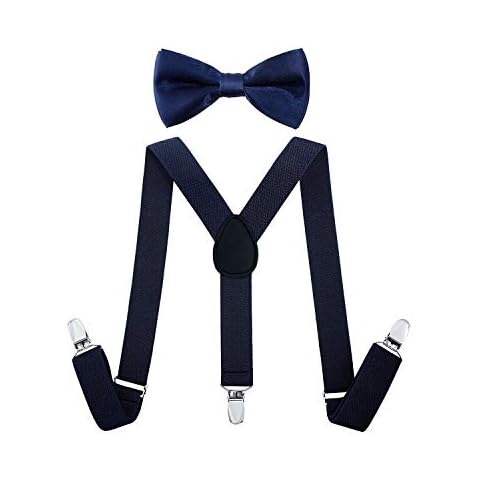 FORLADY Niños Niños Tirantes Correas Correa para Niños y Niñas Corbata Correa Traje Gancho de Bebé Clips Tirantes Para Niños Niños Niñas Cover