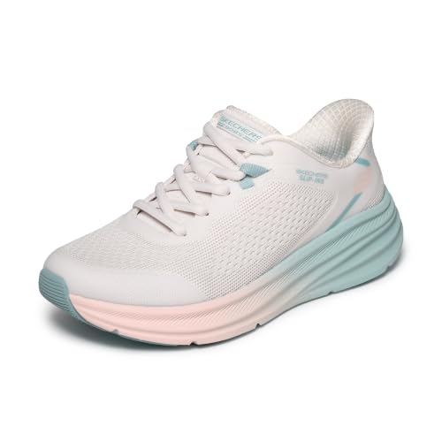 Skechers Damen Bobs Skillz Too Essential Slip-InTurnschuhe, White Multi Knit, 38 EU – Ansicht 1