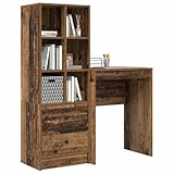 【Dimensions adaptées】 Ce bureau de notre collection est conçu pour s'adapter aux espaces de travail standard, trouvant le bon équilibre entre taille et fonctionnalité. Il laisse place aux outils, technologie et objets personnels sans envahir votre bureau. Cette taille pratique améliore l'expérience utilisateur, laissant de la place pour d'autres meubles ou accessoires, garantissant un espace stylé et efficace.