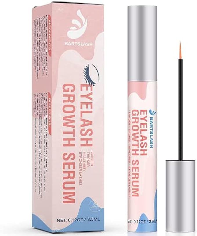 BARTSLASH Advanced Eyelash Growth Serum - Irritation Free - Achieve Longer, Thicker, Healthier, and Stronger Lashes - 0.12OZ/3.5ML