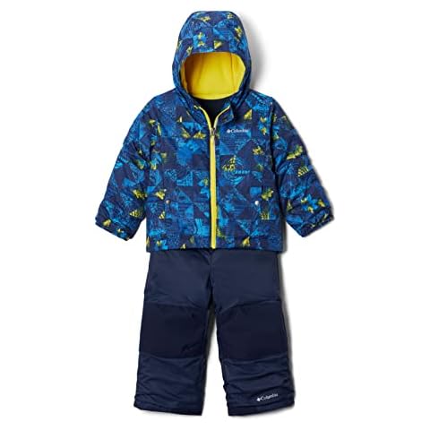 Columbia Baby-Mädchen Frosty Piste Set, Helles Indigo-Kaleidoskop, 3 Jahre Cover