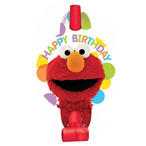 Amscan Sesame Street Blowouts, 8 Count