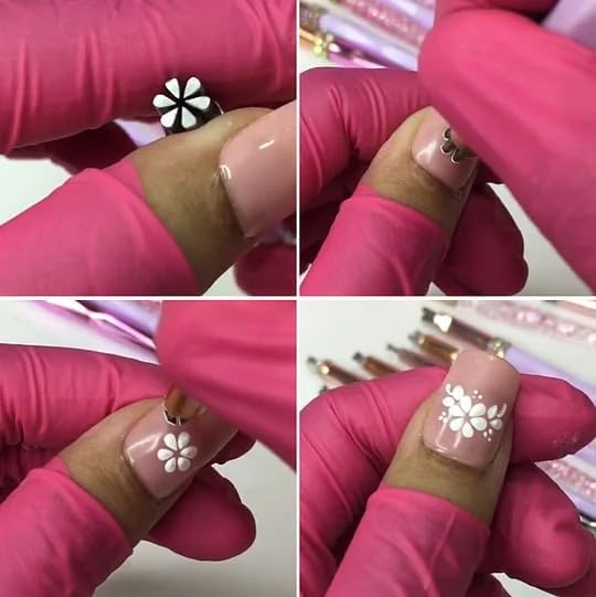 ネイルアートスタンプペンセット、ネイルペンデザイナー用精密スタンプペンセット、DIYネイルデザインツール - ネイルドットツールネイ 【絵画】