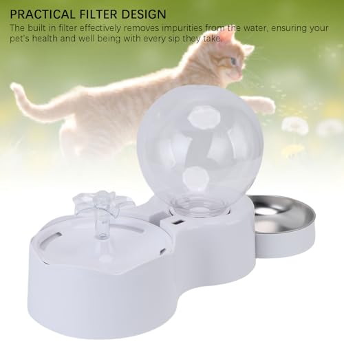 Fuente de agua y comedero inteligente para gatos y perros miniatura 5