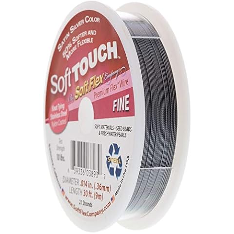 Soft Touch by Soft Flex Beading Wire .014 IN. 30 ft by Soft Flex Cover