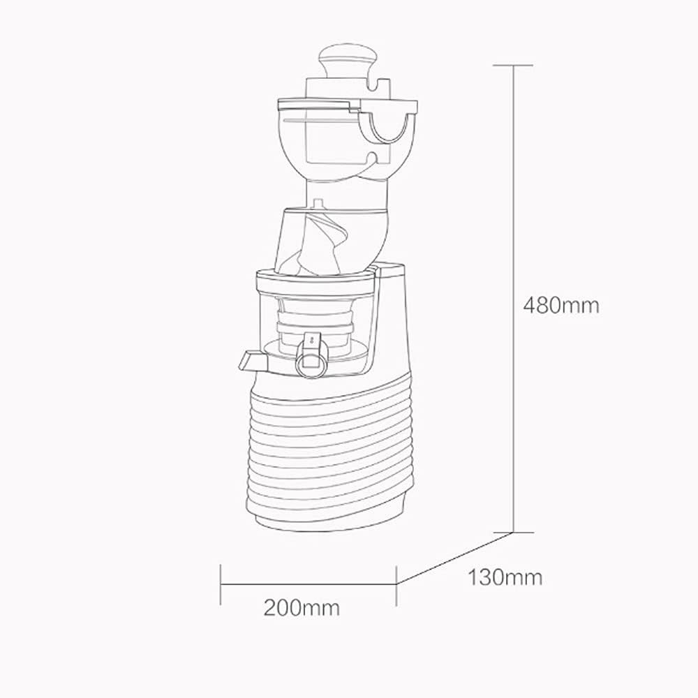 Large Caliber Electric Fruit Juicer Separation Pomace Juice Blender Machine Mixer Vegetables Food Processor