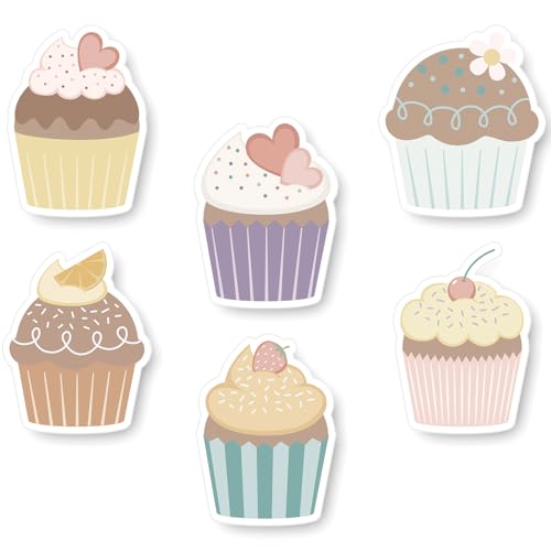 Boao Pastel Cupcake Cutouts