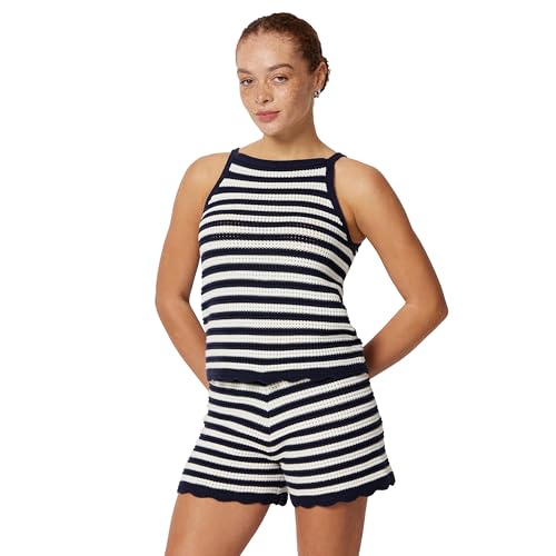 Image of Amazon Essentials x Sofia Grainge Mommy & Me Cotton Crochet Sweaters & Tank Sets