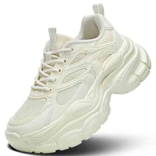 Womems Walking Shoes Running Tennis Fashion Sneakers Athletic Gym Workout Comfortable Breathable Lightweight