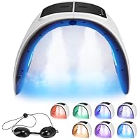 Mascara LED Facial 7 Colores: Plegable Mascarilla LED Con