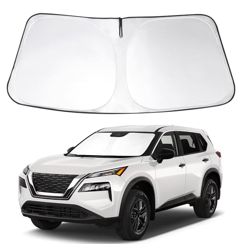 Image of Windshield Sunshade for 2021-2026 Ni-ssan Rogue 3rd Gen.