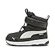 PUMA Unisex Baby Evolve Boot Puretex AC+Inf Sneaker, Black-Ash Gray White, 20 EU