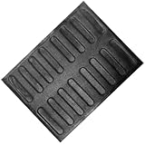 NUOBESTY Silikon Brotbackform mit 16 Fächern Backzubehör für Französisches Brot Abwaschbare Atmungsaktive Backform für Küche und Ofen