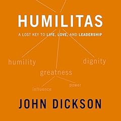 Humilitas Audiolibro Por John Dickson arte de portada