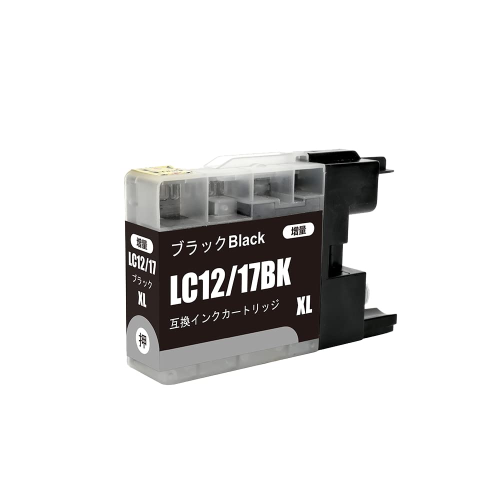 Amazon.co.jp: LC12/17BK 染料 単品 ブラザープリンター用 互換インク