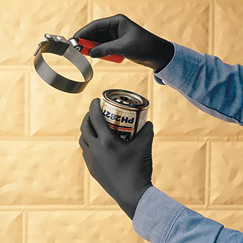 Showa 7700Pft Accelerator-Free Disposable Nitrile Glove, Powder Free, X-Large (1 Box Of 50 Gloves) #TOP3