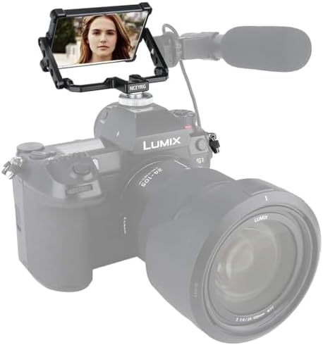 NICEYRIG Espejo Plegable con Pantalla abatible para cámara Sony A6000 A6300 A6600 A6400 A7III A7II Series para Fujifilm XT2 XT3 XT-4 XT20 XT30 Canon 5D