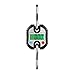 Produktbild Favourall 150KG Digital Kranwaage Elektronische Kranwaage Hängewaage Crane Maßstab, Batterie Industriewaage Lastenwaage Waage LCD Zugwaage (Schwarz)