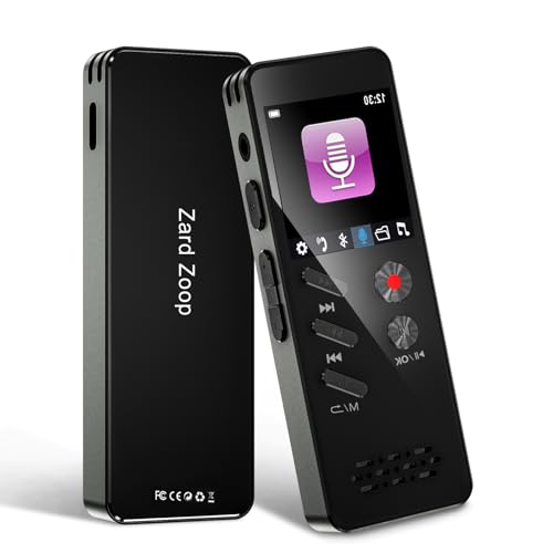 Digital Voice Recorder with Playback Bluetooth