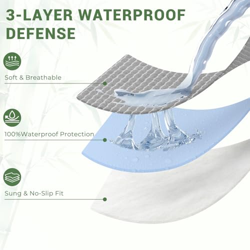 King Tencel Bamboo Waterproof Mattress Protector 27.73 w/ Code + 50% Off Code GNT1U2DK - image 2