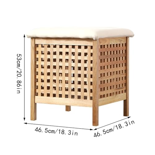 Banc à chaussures avec boîte de rangement en grille pour porche