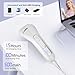 Qreeyx Epilator for Women, 7 in 1 Epilator Hair Removal for Women, Shaver, Bikini, Face Razor, Facial Brush, Face Massage and Body Exfoliator, Waterproof Painless Lady Shaver (White 227)