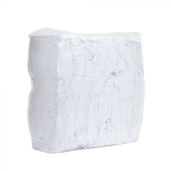 Furniture Clinic Fusselfreie Baumwolltücher 10 kg – zum Reinigen, Polieren, Polieren, Wachsen und Abwischen.