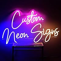 Segorts Letrero Neon Personalizado, Letreros de neón