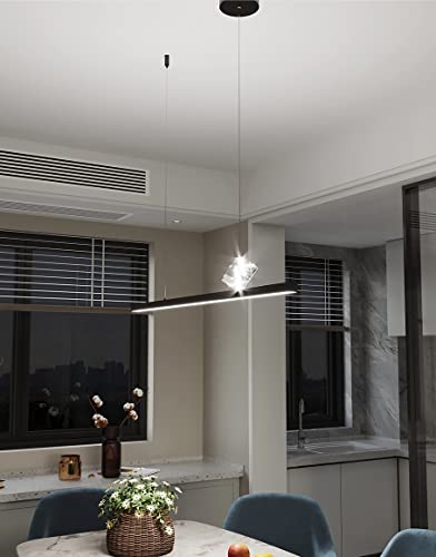 Suspension LED table à manger dimmable avec télécommande pour ajuster l'ambiance lumineuse