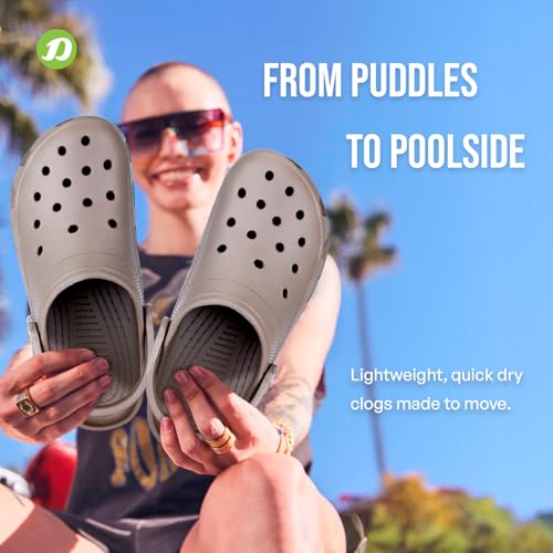 Image of DOCTOR EXTRA SOFT Men's Classic Casual Clogs /Sandals with Adjustable Back Strap for Adult | Comfortable & Light Weight | Stylish & Anti-Skid | Waterproof & Daily Mules for Gents & Boys D-501