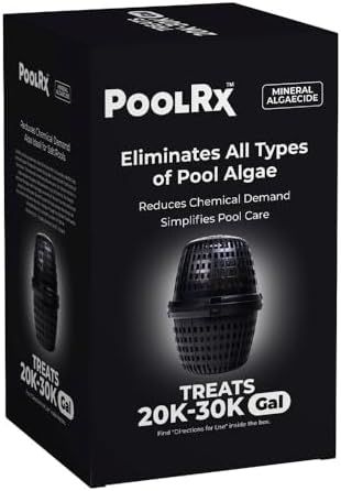 PoolRx Pool Unit #101066 6 Month Algaecide Treats 20k-30k gallons, Black