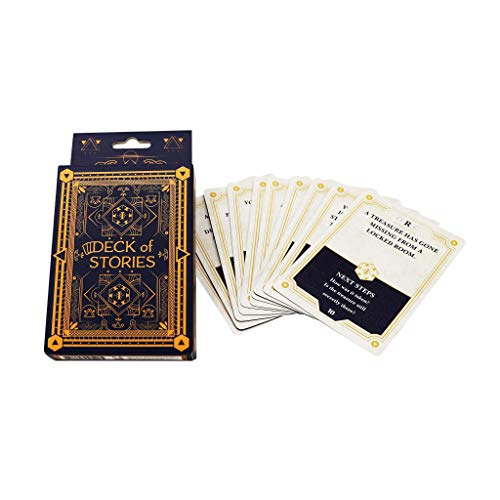 Dungeon Craft Deck of Stories: Volume 1 Card Game - Story Prompt Cards - 54 Fantasy Tabletop Role Playing Game RPG Storytelling Cards - Dungeon Master Accessories