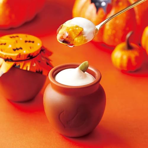 神戸フランツ ハロウィン 神戸魔法の壷プリン・ホクホクパンプキン4個入 ギフト スイーツ プレゼント 人気のサムネイル